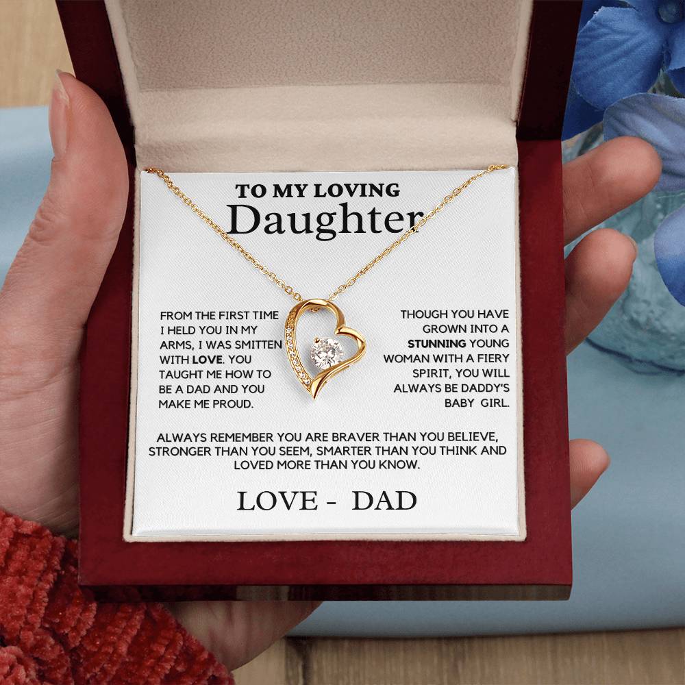 To My Loving Daughter - First time I held you