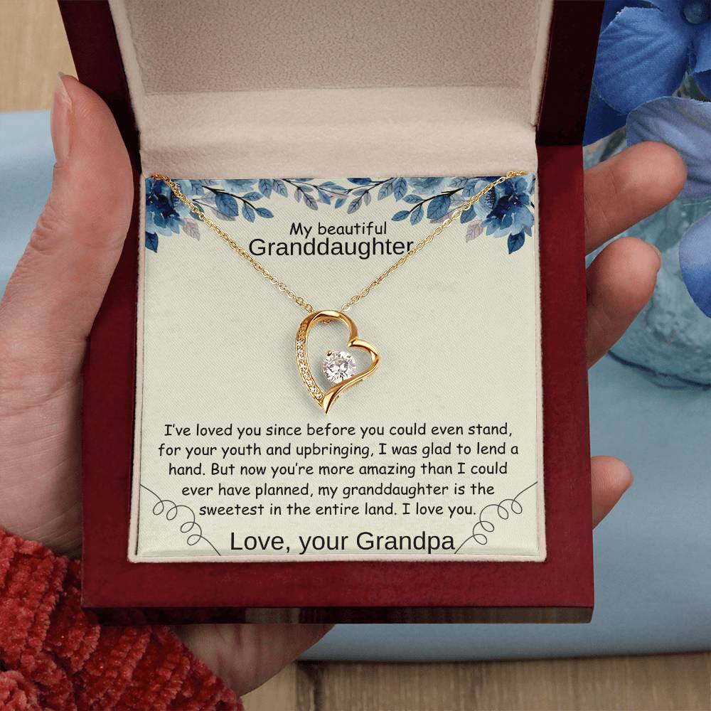 To my GrandDaughter - I Loved You Before You Could Stand