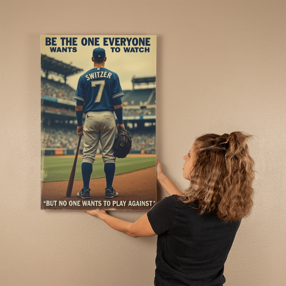 Gallery Wrapped Canvas - Baseball