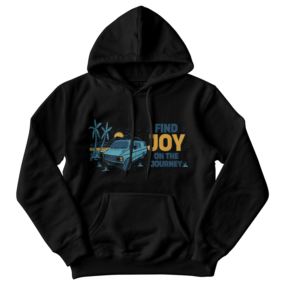 Find Yoy on the Journey - Unisex Hooded Sweatshirt Front Print