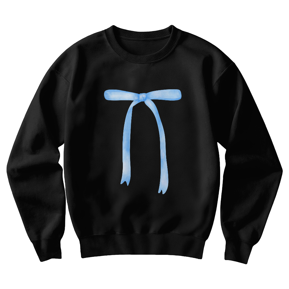 Blue Ribbon Sweatshirt - Ladies Gift