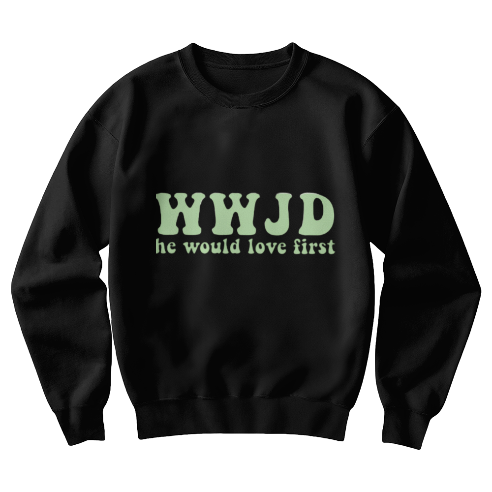 Ladies Gift - WWJD Sweathsirt