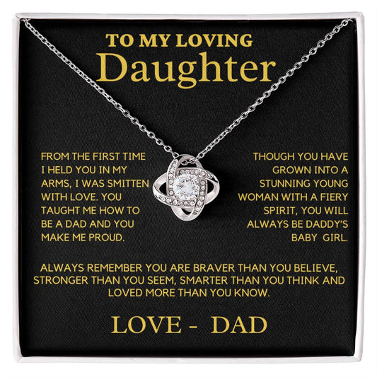 To My Loving Daughter - First time I held you!