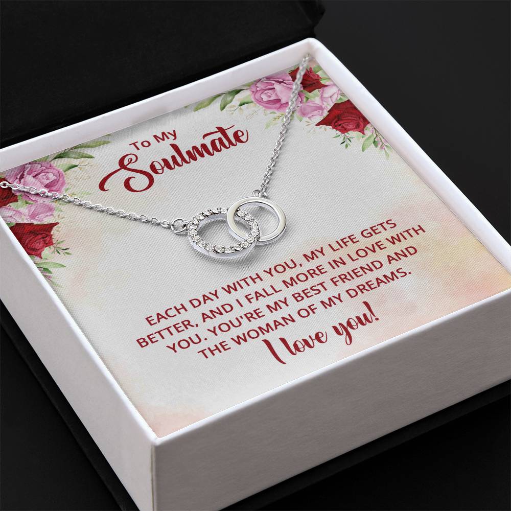 Gift for Soulmate "You are my Best Friend" - Perfect Pair Necklace