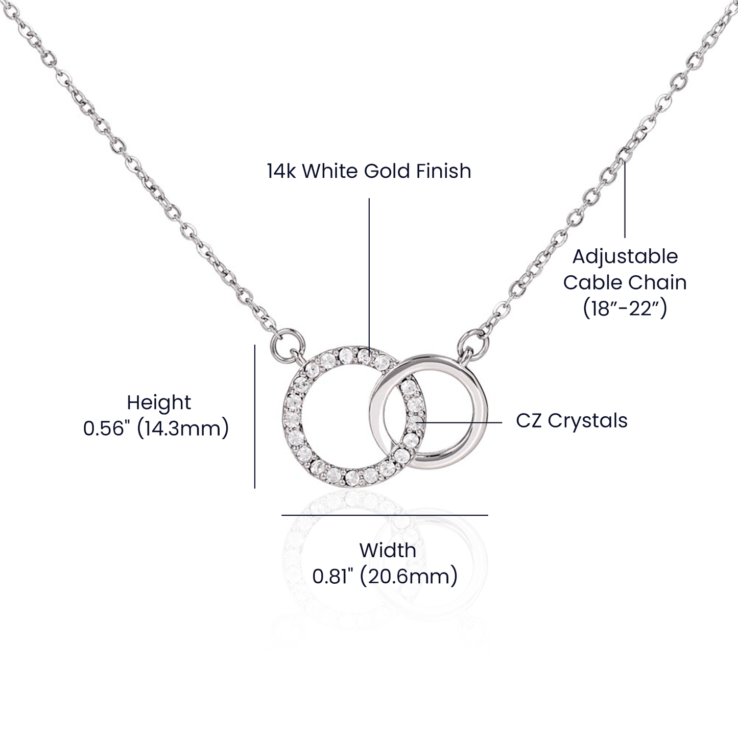 Gift for Soulmate "You are my Best Friend" - Perfect Pair Necklace