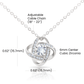 To my Daughter  "Never Forget I love you" - Knot Necklace