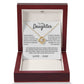 To my Daughter  "Never Forget I love you" - Knot Necklace