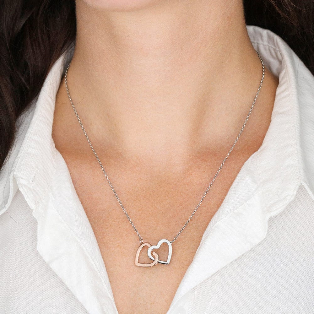 To My Daughter - Last Breathe - Interlocking Necklace