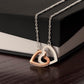 To My Daughter - Last Breathe - Interlocking Necklace