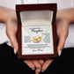 To My Daughter - Last Breathe - Interlocking Necklace