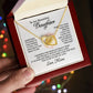 To My Daughter - Last Breathe - Interlocking Necklace