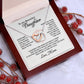 To My Daughter - Last Breathe - Interlocking Necklace