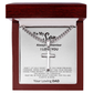 Cuban Link Chain with Artisan Cross