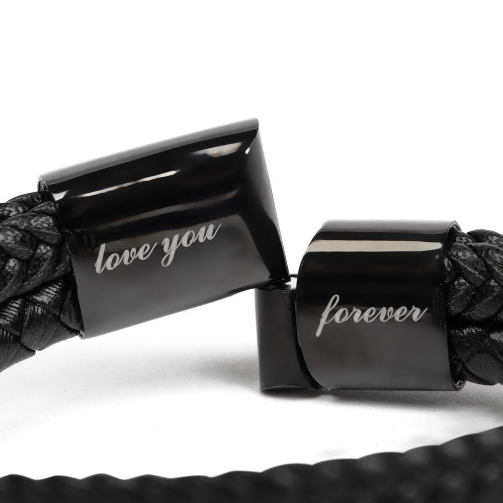 Gift for Dad "Best Dad Ever" - Love You Forever Bracelet