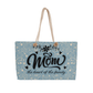 Weekender Tote - Mom The Heart of the Family