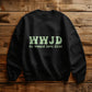 Ladies Gift - WWJD  Sweathsirt