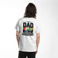 Unisex T-Shirt Back Print - Great Dad