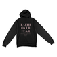 Ladies Gift - Faith Over Fear Pullover Hoodie