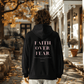 Ladies Gift - Faith Over Fear Pullover Hoodie