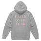 Ladies Gift - Faith Over Fear Pullover Hoodie