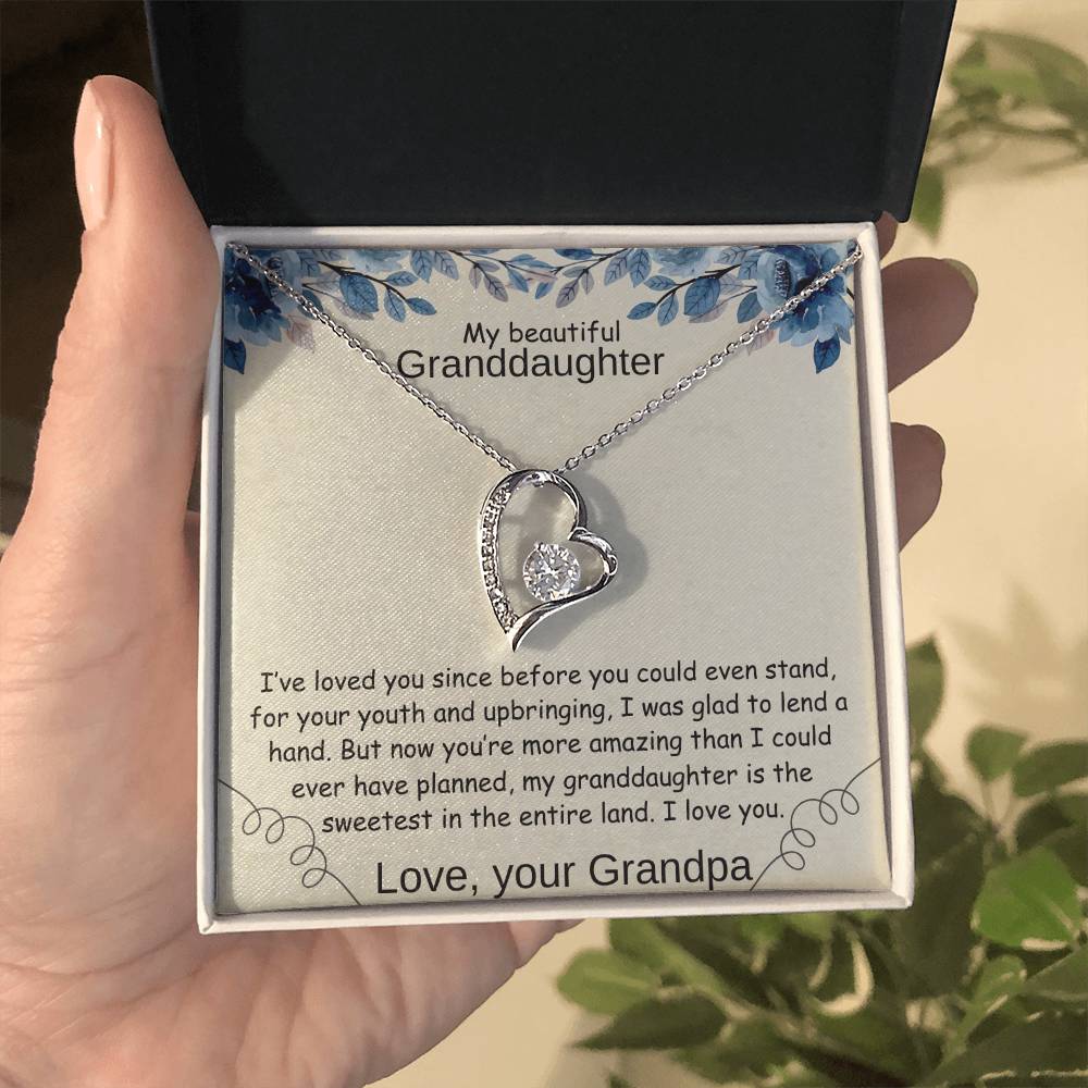 To my GrandDaughter - I Loved You Before You Could Stand