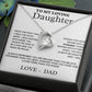To My Loving Daughter - First time I held you